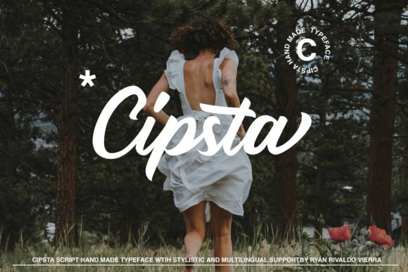 Cipsta Scipt Font - Featured Image