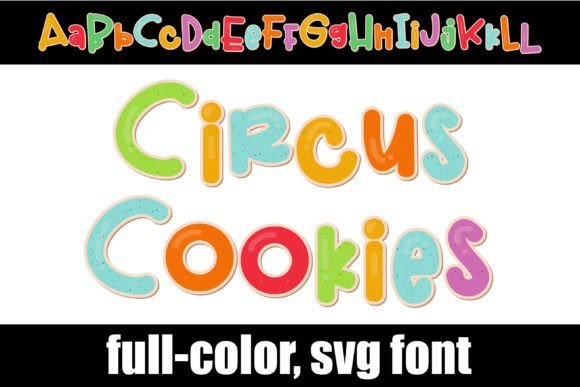 Circus Cookies Font - Featured Image