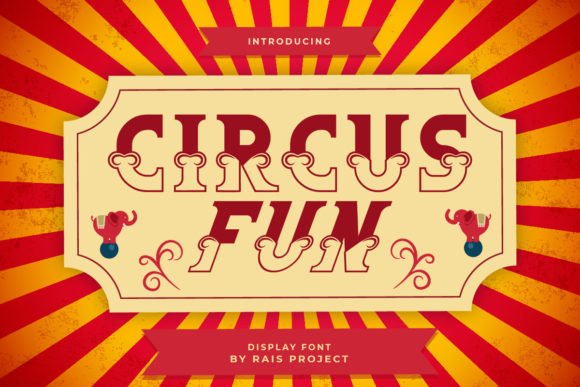 Circus Fun Font - Featured Image