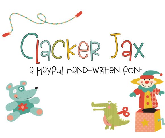 Clacker Jax Font - Featured Image