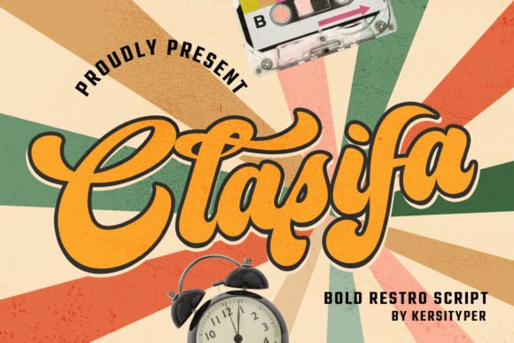 Clasifa Font - Featured Image