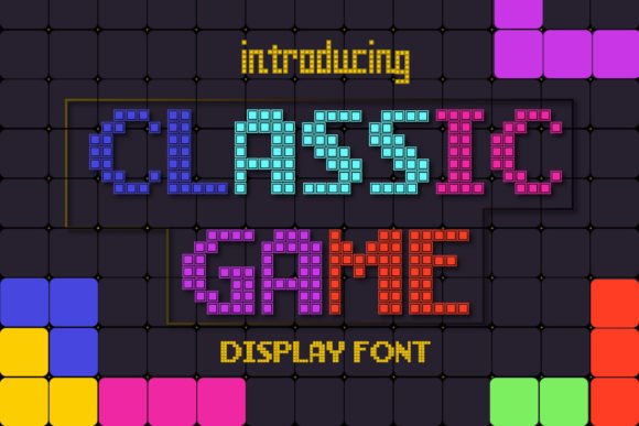 Classic Game Font - Featured Image