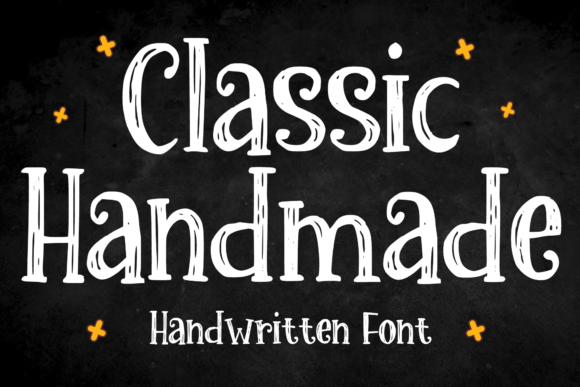 Classic Handmade Font - Featured Image
