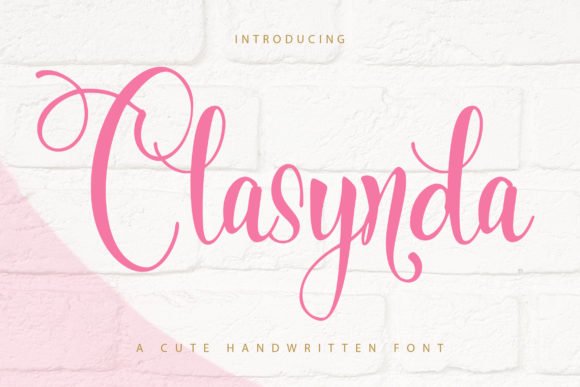 Clasynda Font - Featured Image
