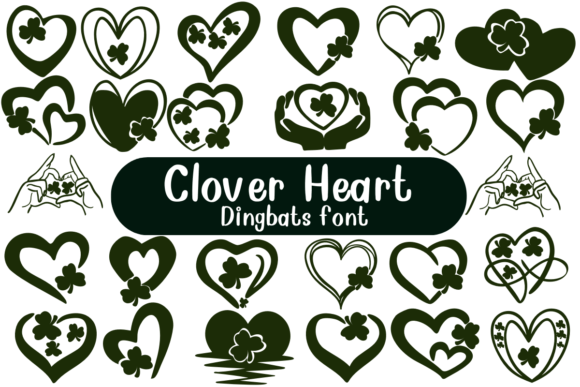 Clover Heart Font - Featured Image