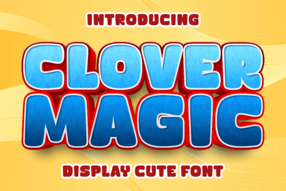 Clover Magic Font - Featured Image