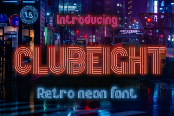 Clubeight Font - Featured Image