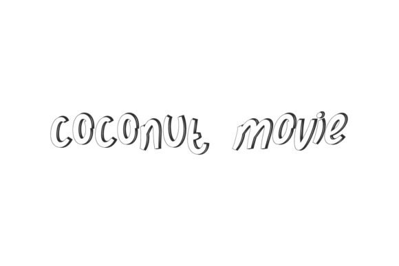 Coconut Movie Font - Featured Image