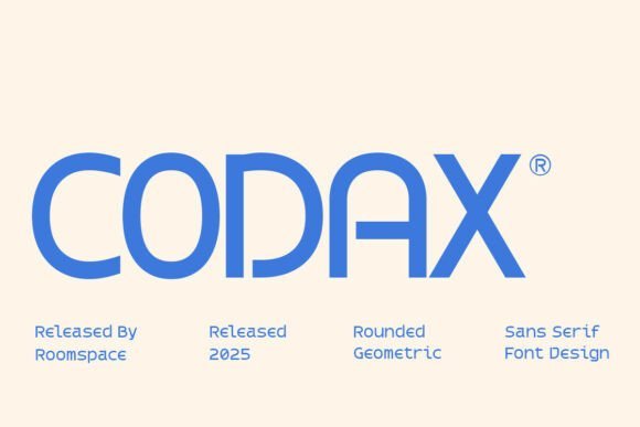 Codax Font - Featured Image