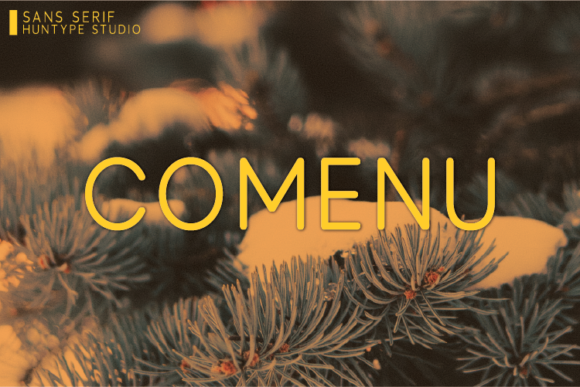 Comenu Font - Featured Image