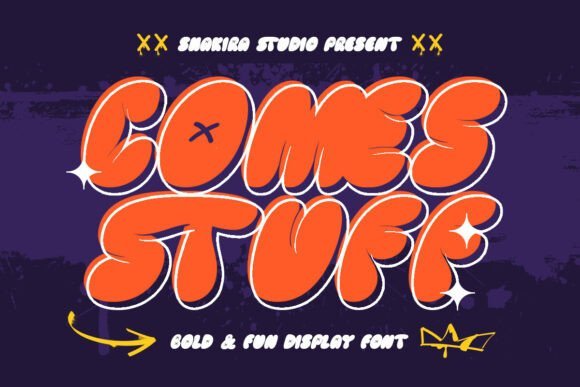 Comes Stuff Font - Featured Image