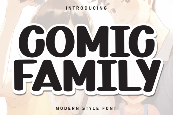 Comic Family Font - Featured Image