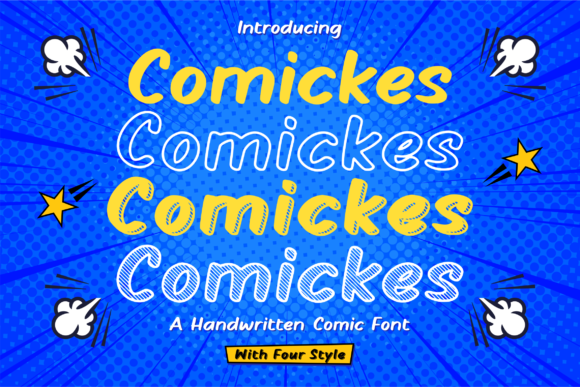 Comickes Font - Featured Image