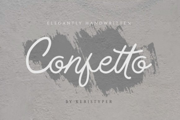 Confetto Font - Featured Image