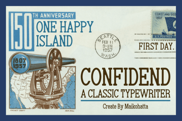 Confidend Font - Featured Image