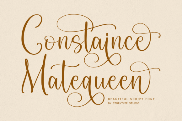 Constaince Matequeen Font - Featured Image