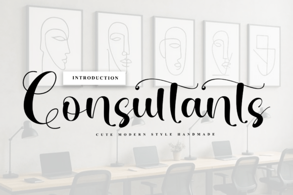 Consultants Font - Featured Image