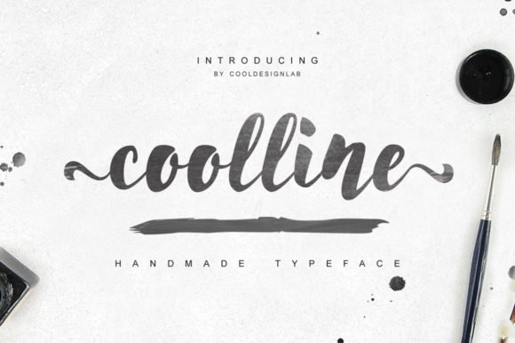 Coolline Font - Featured Image