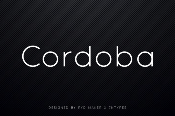 Cordoba Font - Featured Image