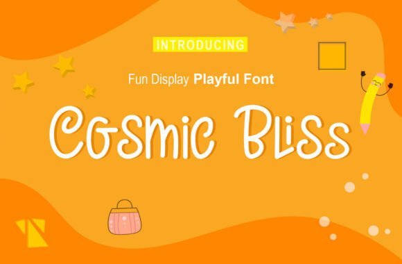 Cosmic Bliss Font - Featured Image