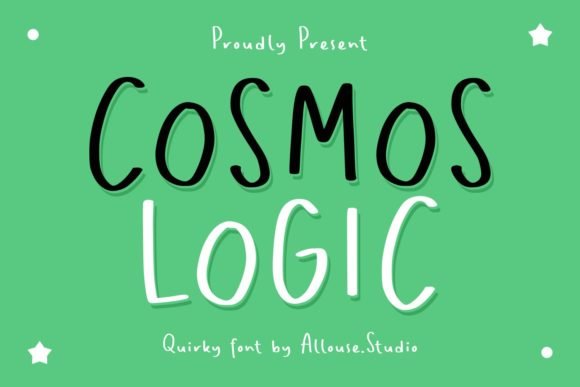 Cosmos Logic Font - Featured Image