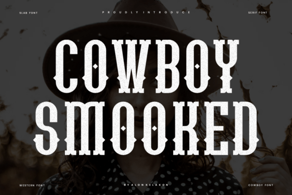 Cowboy Smooked Font - Featured Image