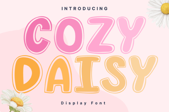 Cozy Daisy Font - Featured Image