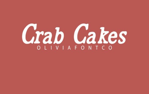 Crab Cakes Font - Featured Image