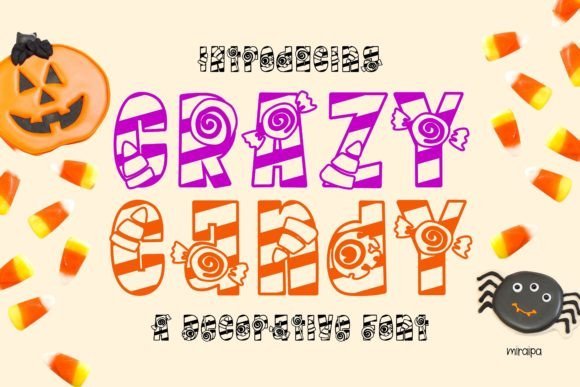 Crazy Candy Font - Featured Image
