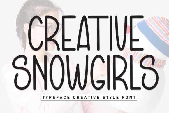 Creative Snowgirls Font - Featured Image