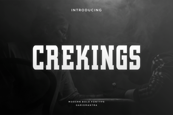 Crekings Font - Featured Image