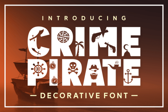 Crime Pirate Font - Featured Image
