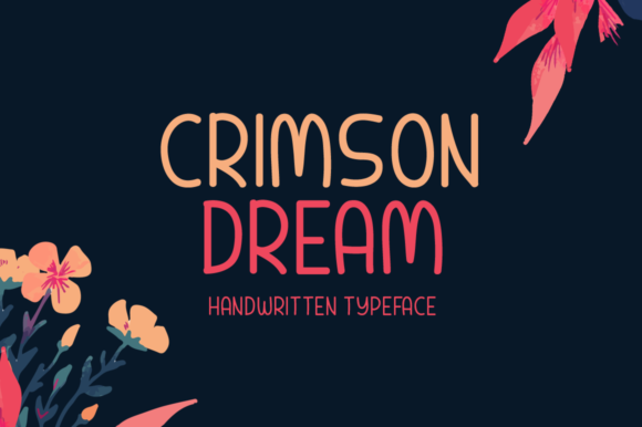 Crimson Dream Font - Featured Image
