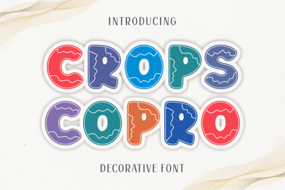 Crops Copro Font - Featured Image