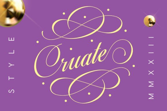 Cruate Font - Featured Image