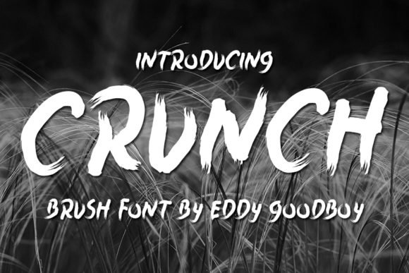 Crunch Font - Featured Image