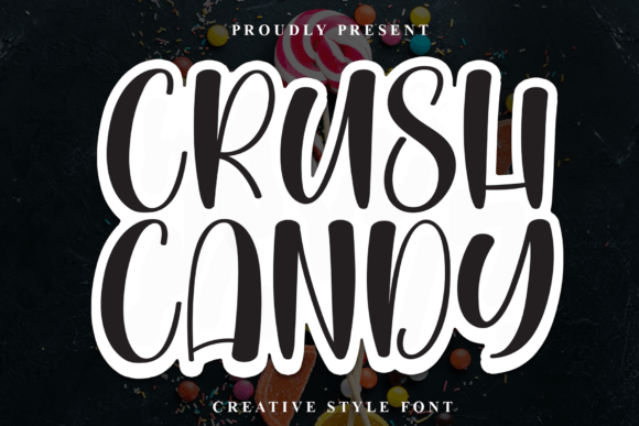 Crush Candy Font - Featured Image