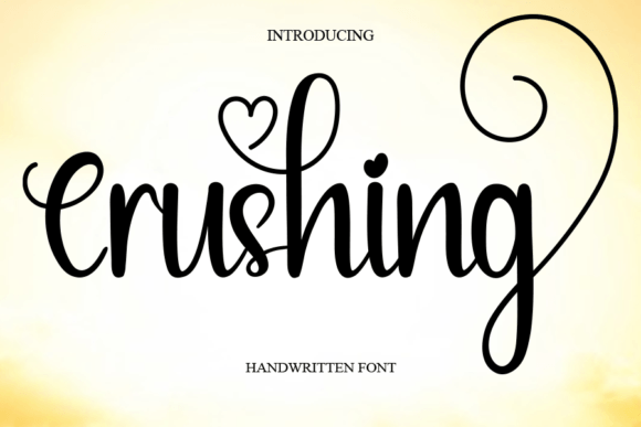 Crushing Font - Featured Image