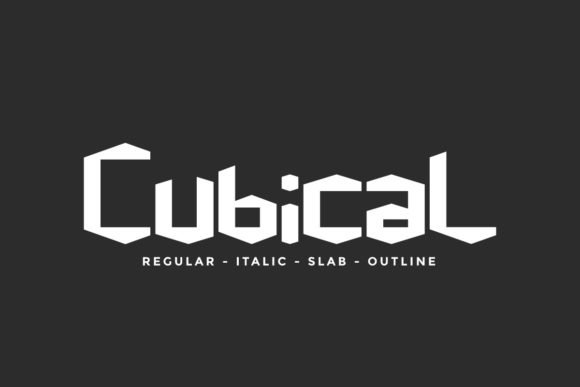 Cubical Font - Featured Image