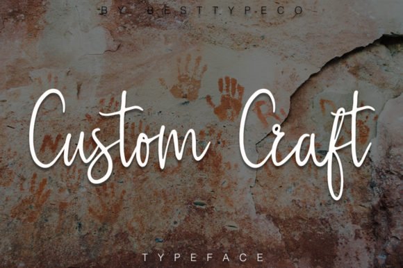 Custom Craft Font - Featured Image