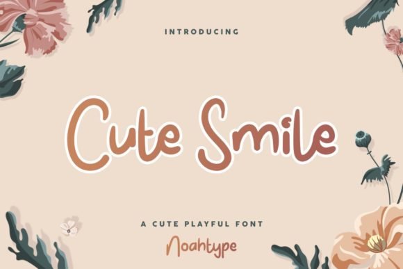 Cute Smile Font - Featured Image