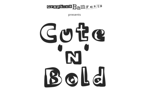 Cute ‘n’ Bold Font - Featured Image