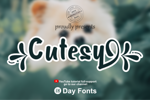 Cutesy Font - Featured Image