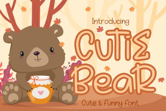 Cutie Bear Font - Featured Image