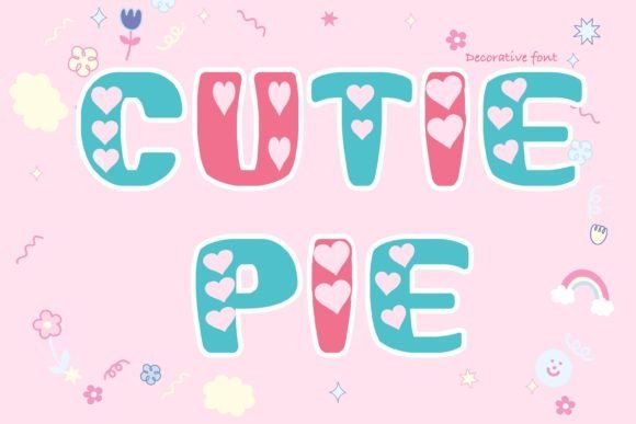 Cutie Pie Font - Featured Image