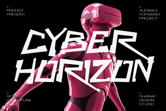 Cyber Horizon Font - Featured Image