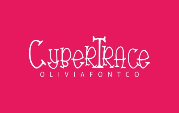 Cybertrace Font - Featured Image