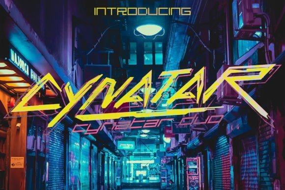 Cynatar Font - Featured Image