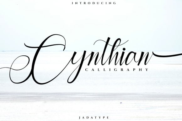Cynthian Font - Featured Image