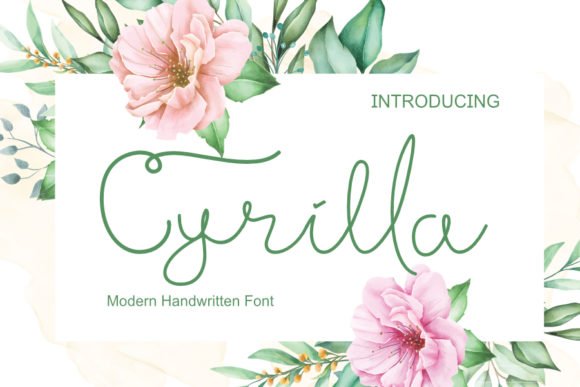 Cyrilla Font - Featured Image